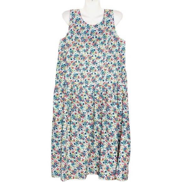 Simply Basic Vintage Floral Sleeveless Dress - Picture 2 of 11